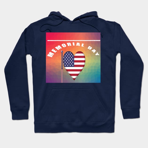 memorial day Hoodie by Newlookal